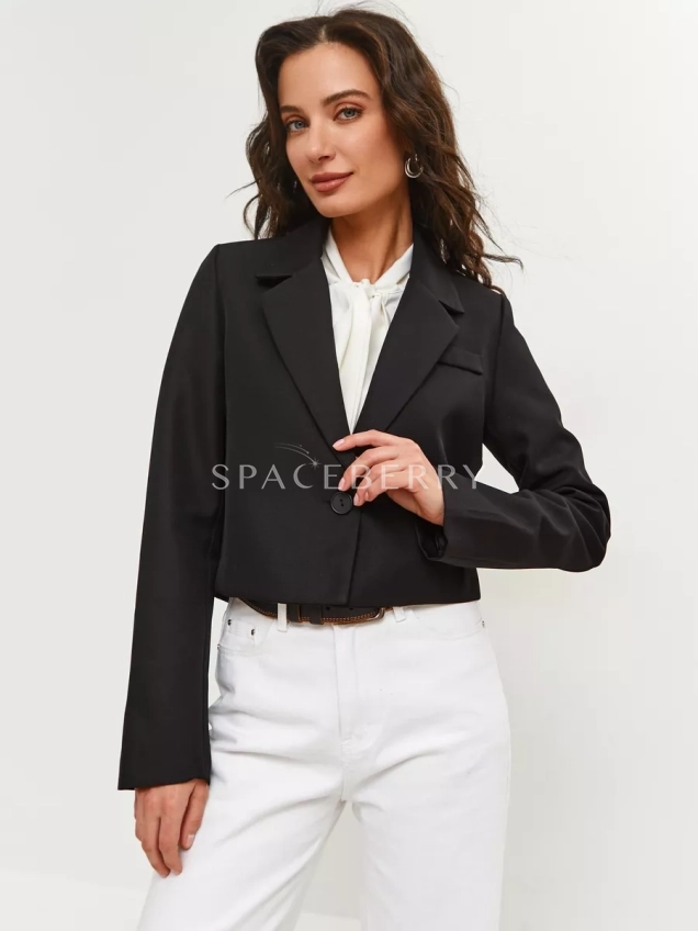 Пиджак укороченный